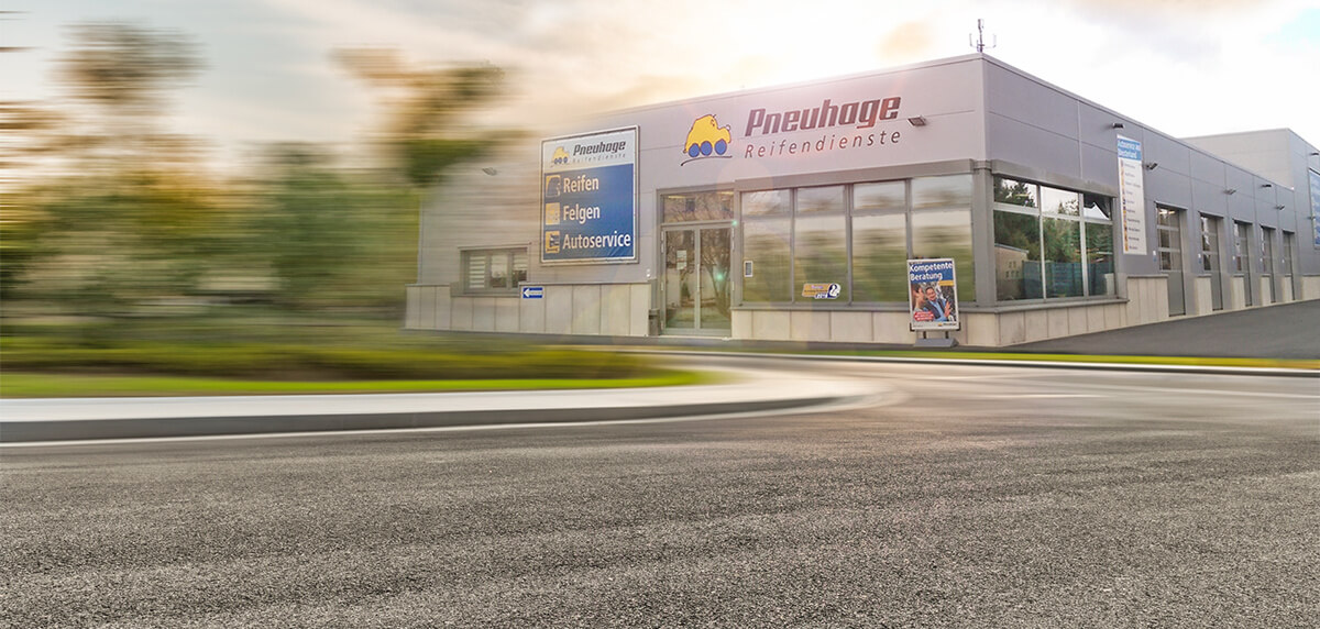 Pneuhage Filiale Aussenansicht
