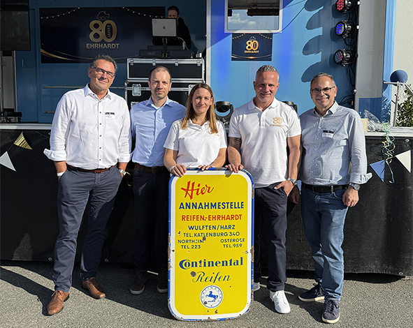 80 Jahre Ehrhardt Reifen + Autoservice